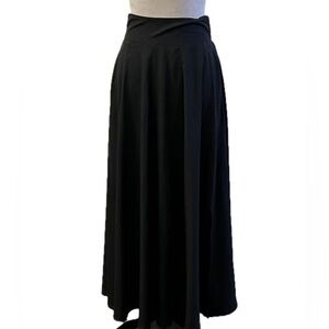 Elegant Black Maxi Skirt
